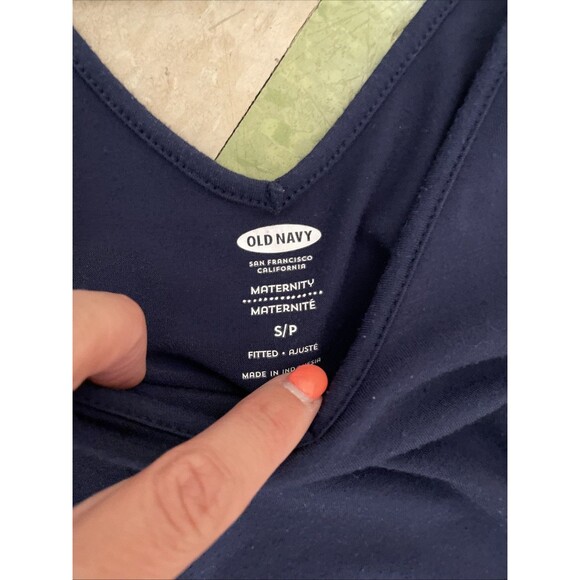 Lot Of 2 Old Navy Maternity Dress Blue Maxi Bodycon Small S Dresses - Picture 6 of 6